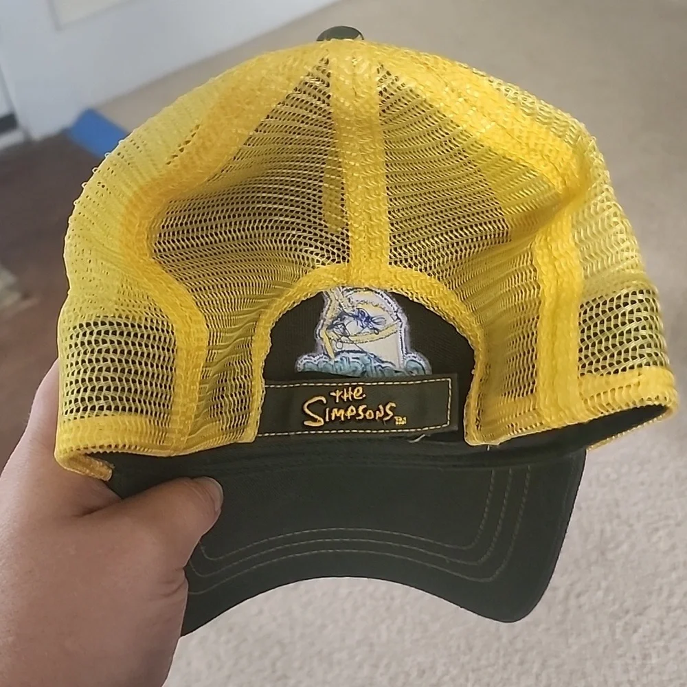 The Simpsons trucker hat embrodiered